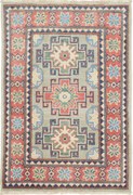 Kazak Tappeto 60x90 (Pakistan) Annodato A Mano