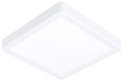 Plafoniera Moderna Fueva Z In Acciaio Bianco Led Integrato 16,5W 2700 6500K Ip44