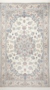 Nain Tappeto 240x150 Beige (Iran) Annodato A Mano
