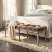 MARGE - panca vintage in velluto