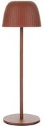 Lampada da tavolo touch ricaricabile 35 cm marrone