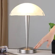 Milenka - lampada da scrivania con diffusore verde