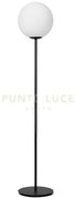 Jugen black lampada da terra 1 luce metallo nero attacco e27 dimmer...
