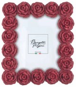 Bongelli preziosi bomboniera piccolo portafoto cornice con rose Collezione Rose design ROSSO