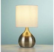 Searchlight EU3923AB - Lampada da tavolo TOUCH 1xE14/40W/230V