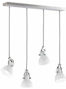 Trio - Lampadario su filo GINELLI 4xE14/28W/230V