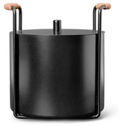 ferm LIVING - Port Kindling & Ash Bucket Nero ferm LIVING