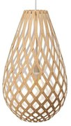 David Trubridge - Koura Lampada a Sospensione H50 Bianco 1 Lato David Trubridge