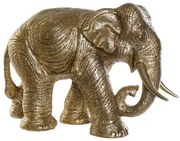 Statua Decorativa DKD Home Decor RF-177265 Dorato Resina Elefante Coloniale 83 x 32 x 56 cm