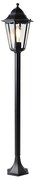 Lanterna da esterno a stelo intelligente nera 120 cm con Wi-Fi ST64 - New Orleans