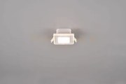 Nimbus faretto da incasso led 5w 450lm, 3000k quadrato bordo bianco...