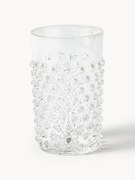 Bicchieri per acqua in vetro soffiato Hobnail 6 pz