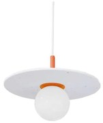 Swedish Ninja - Pluto Small Lampada a Sospensione Zesty Orange Swedish Ninja