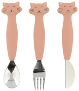 Set di posate 3 pezzi Mrs. Cat