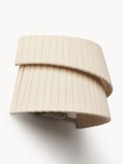 Applique con paralume asimmetrico Nyla