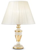 Lampade Da Scrivania - Ufficio Classico Firenze Metallo Bianco 1 Luce E14