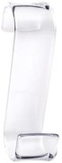 Gedy - Gancio per radiatore limpido/termoplastico