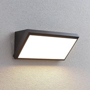 Applique da esterni a LED con sensore Abby Lindby, Nero, Plastica, Moderno, Applique LED da esterni
