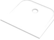 Piatto doccia SENSEA in carbonato di calcio Easy V2 bianco L 80 x L 80 x H 2.5 cm opaco