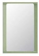 Muuto - Arced Mirror 80x55 Light Green Muuto