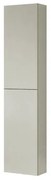 Colonna per mobile bagno Pixel 2 ante P 27 x L 30 x H 160 cm laccato opaco grigio pastello