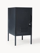 Comodino in metallo The Shorty, apertura verso sinistra