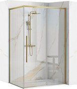 Cabina doccia SOLAR GOLD Brush 100x80