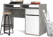 Scrivania 1 Anta 1 Cassetto 110x48x77h Function Plus Cemento