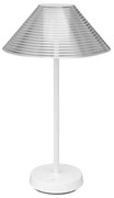 Lampada da Tavolo Ricaricabile 1.5W, Bianco Caldo Dimmerabile - Bianca Colore Bianco Caldo 3.000K