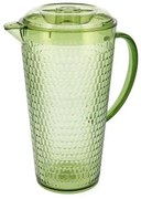 Boccale con Coperchio e Dosatore Quid Viba Verde Plastica (2,4 L)