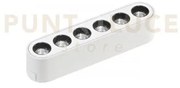 Lampada led lineare per binario bernini 48v bco in alluminio e plas...