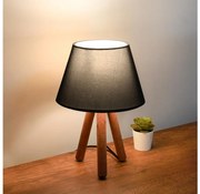 Lampada da tavolo AYD 1xE27/40W/230V marrone/antracite