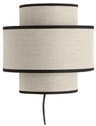 Applique a muro in lino SLOT