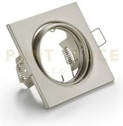 Jura faretto da incasso quadrato orientabile acciaio 8x8cm attacco ...