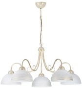 Jupiter 1487 - Lampadario a sospensione con catena SAGA 5xE27/60W/230V