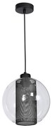 Lampadario FUNA 1xE27/60W/230V nero