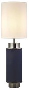 Searchlight EU59041BK - Lampada da tavolo FLASK 1xE27/60W/230V blu