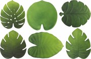 Set 6 Tovagliette Foglie Tropicali VdE Tivoli 1996 Jungle Slim...