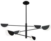 Lampada da soffitto APP1261-6CP BLACK