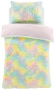 Biancheria da letto singola per bambini in microplush 135x200 cm Rainbow Cuddly - Catherine Lansfield