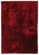 Tappeto Shaggy coccole natale rosso, L 220 x L 150 cm