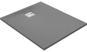 Piatto doccia SENSEA in resina REMIX grigio L 90 x L 120 x H 3.3 cm opaco effetto pietra