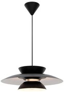 Nordlux - Lampadario a sospensione con filo CARMEN 1xE27/40W/230V nero