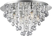Lampada Di Cristallo Da Soffitto Plafoniere APP514-5C Cristal