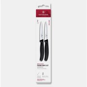 Victorinox - Set di coltelli per verdure SWISS CLASSIC 10 cm 2 pezzi nero