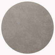 Sottobicchiere rotondo in pelle Hot