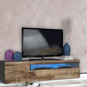 Mobile per TV daiquiri L 155 x H 36.5 x P 40 cm rovere