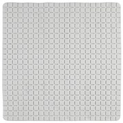 Tappeto Antiscivolo in PVC per Doccia Mosaico Bianco 54x54 cm