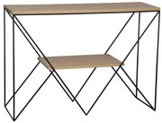 Eglo 424016 - Tavolino d'appoggio OTAWARA 77x106 cm marrone/nero