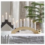 Eglo 410445 - Candelabro natalizio BEA 7xE10/3W/230V